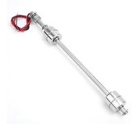 Jiawu Water Level Sensor, Dual Ball Float Switch with 10mm Action Range High Sensitivity Reed Switch, Stainless Steel 304 Water Level Controller for Tank Pool Sink Fish Tank (Floating body 250mm)