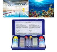 Jiawu Water Quality Test Kit for Aquariums Swimming Pools Fish Tanks, PH Test Solution with Testing Tube Tool, Safe Harmless Analytical Reagents for Accurate Water
