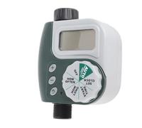 Jiawu Water Timer, Rain Delay and Manual Watering Automatic Water Timer, Programmable Digital Irrigation Controller with G3/4 Connector for Garden Lawn Plants
