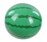Jiawu Watermelon Beach Balls, 90cm Large Inflatable Ball PVC Material Portable Skin Friendly Beach Ball with Patch for Pool Party Summer Family Friends Outdoor Water Fun Games Gifts