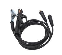 Jiawu Welding Electrode Holder, 200A Higher Brass Content Better Conductivity Welding Machine Ground Clamp, Brass Iron Electrode Holder with 1.5m Cable for Shipyard