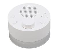 Jiawu White Noise Sound Machine Compact Portable with Adjustable Volume for Home and Travel Lightweight Battery Powered