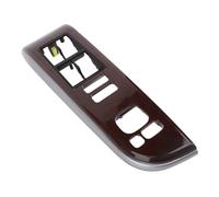 Jiawu Window Switch Cover, Driver Side Door Panel Bezel Trim for 7th Gen 2012-2017 with Water Resistant Scratch Resistant Easy Installation for 7423206490E0 7423206490 (Redwood)