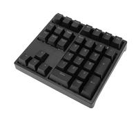 Jiawu Wired Mechanical Number Pad, USB C 34 Keys Wireless Rechargeable Numeric Keypad with RGB Backlit, 15° Tilt Numpad Keyboard for Laptop, PC Desktop, Notebook (Black)
