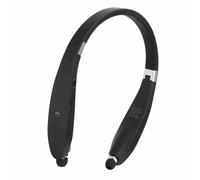 Jiawu Wireless Bluetooth 5.0 Headset Telescopic Foldable Sports Earphone with Power Display, 18H Talk Time, One-Click Intelligent On, for IOS Device