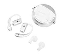 Jiawu Wireless Headphones 5.3, IPX5, Noise Cancellation, Touch Control, Sports Headphones for 2 People (White)