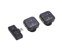 Jiawu Wireless Lavalier Microphone Professional Noise Cancelling 2.4G Mic for Live Streaming Karaoke Video Recording, ABSTransfer Protocol, for Various Scenarios