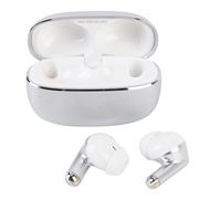 Jiawu Wireless Translator -Ohrphones with Multilingual Translation and Controls for Travel Language Learning, Zinclegation Earphones Are Included (White)