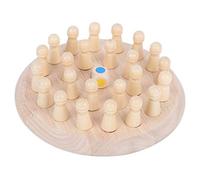 Jiawu Wooden Memory Matchstick Chess Toy Parent-Child Interaction Educational Game for Kids 3+ Improve Cognitive Hand-Eye Coordination Problem-Solving Skills Children Family