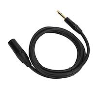 Jiawu XLR Male 1/4 Inch 6.35 Mm Male Chat Cable with Armor for Maximum Conductivity in the XLR Patch Cable for Amateurs (JD6006-3 meters)