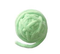 Jiawu Yarn Cat Toy, Handmade, Relieve Boredom, Wool Yarn, Cat Toy, Ball, Bite Resistance, Fun For Puppies, For Kittens (Green)
