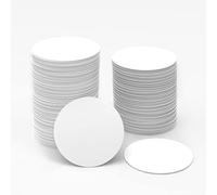 jiaxing 60 pcs NFC Tag NTAG215 Cards, Rewritable NFC Coin Tags PVC Card, 504 Bytes Memory RFID Tag NXP Chip, Compatible with TagMo Amiibo and All NFC-Enabled Devices, Round 30mm (1.18 inch)