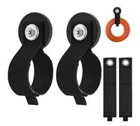 Jiaxitek 2 Pcs Magnetic Hooks Heavy Duty 2.59" Strong Magnet Hooks for Cruise, Kitchen, Garage, Workshop - Tool Organizer, Cable Storage, Hanging Essentials