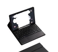 Jiaxu Protective Case with Colorful Backlit and Touchpad Keyboard Kit Suitable for iPad 10th/11th-Gen 2022/2025 Universal(Black+Touch KB)
