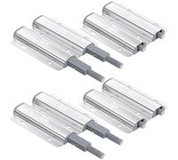 Jiayi Push Catch Metal Heavy Duty 4 Pack Double Push to Open Door Latch Touch Latches Kitchen Door Push Release Latch for Drawer Closure Door Catches Double Push Open Cabinet Hardware