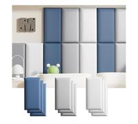 JIAYING 3D Anti-Collision Wall Padding for Kids Peel and Stick Foam Wall Panels, Kids Room Playroom Soft Wall Stickers Headboard Protection Panel(9pcs,30cmx30cm)