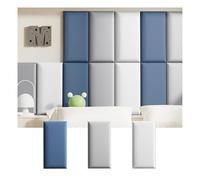 JIAYING 3D Anti-Collision Wall Padding for Kids Peel and Stick Foam Wall Panels, Kids Room Playroom Soft Wall Stickers Headboard Protection Panel(3pcs,30cmx50cm)