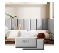 JIAYING 3D Anti-Collision Wall Padding For Kids, Self-Adhesive Panels Protection Upholstered Wall Panels, Decorative Protection Panel Soft Wall Stickers(2pcs,30cmx30cm)