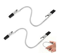 JiaYiXu 2 Pcs Soldering Iron Stand Helping Hands Soldering Iron Stand Clamp Holder Ended Clamps Flexible Wire For Electronics Repair Photo Memo Clips DIY Crafts, Painting Arts