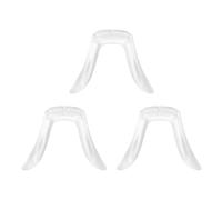 JiaYiXu 3 Pcs Eyeglasses Glasses Nose Pads Soft Silicone Cushion Nose Bridge Pads Pieces Eyeglasses Replacement Repair Tools for Glasses Sunglasses