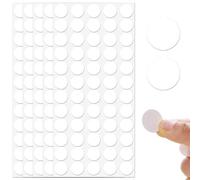 JiaYiXu 300 Pcs 25 mm Double Sided Sticky Dots,Glue Dots Double Sided,Removable Round Putty Clear Double-Sided Tape for Crafts No Trace Sticky Tack Adhesive Tape