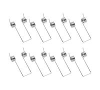 JiaYiXu 8 Pcs Replacement Torsion Spring for Bin Lid - Small Stainless Steel Springs for Trash Can Repair & Maintenance