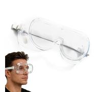 JiaYiXu Safety Goggles Adult, Onion Goggles, Clear Wraparound Safety Glasses, Protective Glasses, Protective Goggles Eye Impacted Sealed Work Goggle Over Spectacles for DIY Lab Grinding