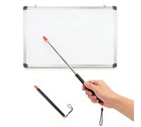 JiaYiXu Telescopic Teachers Finger Pointer Stick, 40in Retractable Teaching Pointer, Telescoping Pointing Extendable Handheld Guiding Wand for School Office Classroom Presentation Teaching Whiteboard