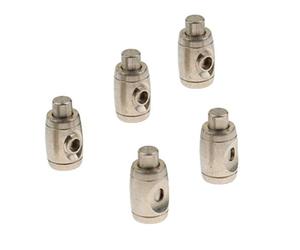 Jiayouy 0.95cm Diameter Trumpet Spit Valve Drainage Accessory for Horn Trombone Trumpet 5Pcs