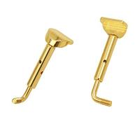 Jiayouy 1 Pairs Violin Chin Rest Clamp Screws Fit All Size Violin Copper Material