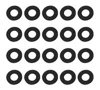 Jiayouy 18mm Trumpet Valve Felt Pads Trumpet Valve Top Cap Ring Washer Set of 20