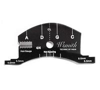 Jiayouy 1pcs 4/4 Violoncello Bridges Repair Reference Tool Fingerboard Scraper Making Template Tool Black