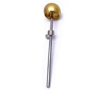 Jiayouy 1Pieces Bass Drum Beater Kick Drum Foot Pedal Beater Percussion (Gold 2)