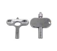 Jiayouy 2Pcs Drum Tuning Keys Chrome-Plated Metal Drum Key Tuner Wrench Percussion Tunner Tool Accessories for Drummer