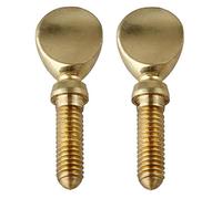 Jiayouy 2Pcs Golden Sax Neck Screw Tightening Screw for Saxophone Clarinet Ligatures Fixing Parts