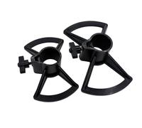 Jiayouy 2Pcs Percussion Djembe Drum Stand Base Supports, Plastic Medium and Large Internal Africa Drum Stand Tray Accessories Parts