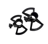 Jiayouy 2Pcs Percussion Djembe Drum Stand Base Supports, Plastic Small and Medium Internal Africa Drum Stand Tray Accessories Parts