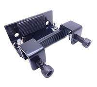 Jiayouy 4.3" Bass Drum Platform Lifter Fits 18" and 20" Bass Drums - Black Coated Steel