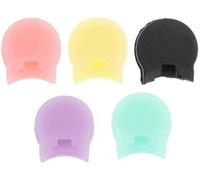 Jiayouy 5 Pcs Soft Silicone Clarinet Oboe Thumb Rest Cushion Protector 5 Color