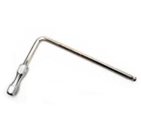 Jiayouy 5mm Ball End Truss Rod Adjustment Tool for Martin Guitars Neck Repair Adjustment (Silver)
