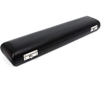 Jiayouy B Foot Joint Flute Case 17 Hole flute Bag Box PU Leather for Flute Players Musician Gift