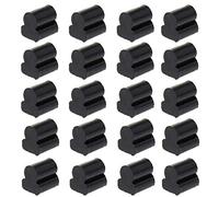 Jiayouy Dia 4mm Valve Rotor Rubber Buffering Stop for French Horn Euphonium Tuba Trombone Black