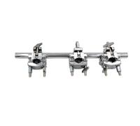 Jiayouy Drum Rack Spanner Bar with 3Pcs Multi Clamps, Metal Right Angle Clamp with 0.82inch Diameter Drum Rack Tube for Cymbal Stand Hardware Parts