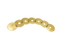 Jiayouy Drum Set Cymbal Chain Large Loop Metal Sound Effect Chain for Rides, Crashes and Effect Cymbals