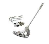 Jiayouy Electric Guitar Bridge Stop Bar Tailpiece Metal Electric Guitar Tremolo System Replacement Parts Compatible with LP SG Guitars