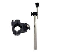 Jiayouy Electronic Drum Cymbal Mount Holder Straight Cymbal Mounting Arm wtih 37mm Drum Rack Clamp for Electronic Drum Kit Accessories
