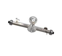 Jiayouy Guitar Sound Hole Opening Tool Metal Sound Hole Woodworking Hand Tool for Folk and Classical Guitar, Inlaid Ring Wheel Design