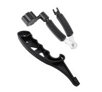 Jiayouy Guitar String Stretcher Winder Cutter Pin Puller, Plastic Guitar String Stretching Tool to Make New String Stay in Tune, and 3 in 1 Guitar Restringing Tool