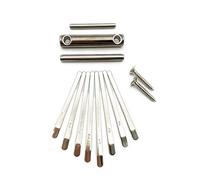 Jiayouy Kalimba Thumb Piano 8 Keys Bridge Saddle Hardware Pack for Kalimba Thumb Piano DIY Replacement Part Accessory