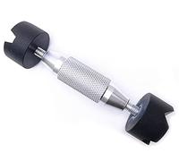 Jiayouy Luthier Guitar Tool Metal Brace Repair Jack Sound Beam Support 2-7/8" to 4-3/8" Silver
